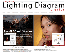 Tablet Screenshot of lightingdiagrams.com